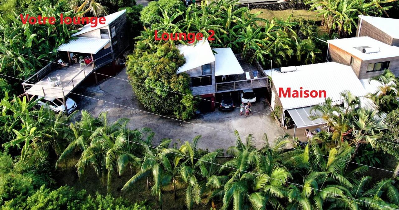 Lounge Des Hauts, 3 Maisons A L'Etang-Sale Avec Vue Sur L'Ocean Indien Et La Foret Dış mekan fotoğraf