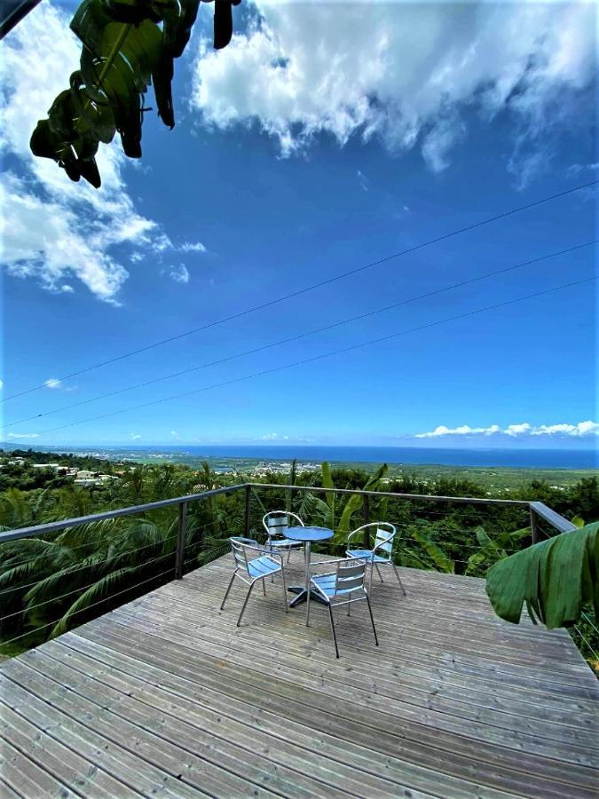 Lounge Des Hauts, 3 Maisons A L'Etang-Sale Avec Vue Sur L'Ocean Indien Et La Foret Dış mekan fotoğraf